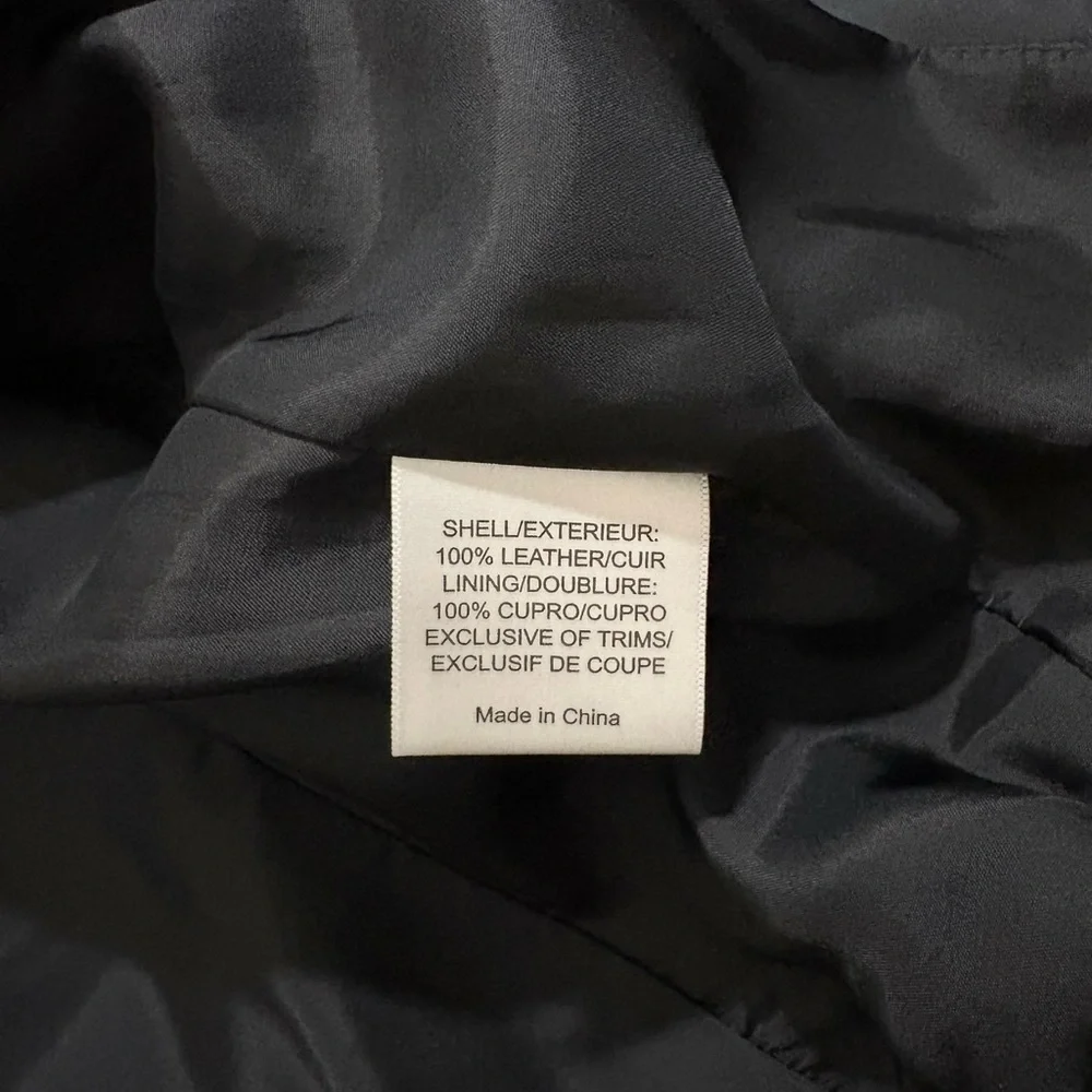 Tory Burch Leather Motorcycle Jacket